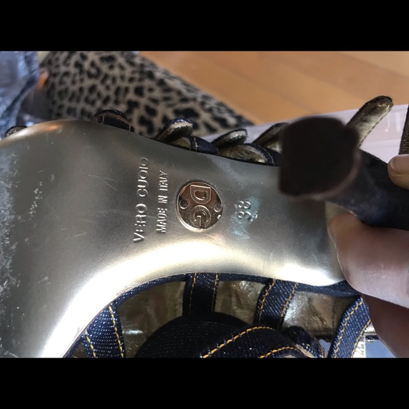 [❌SOLD] Authentic Dolce & Gabbana Strappy Heels - Picture 5 of 7